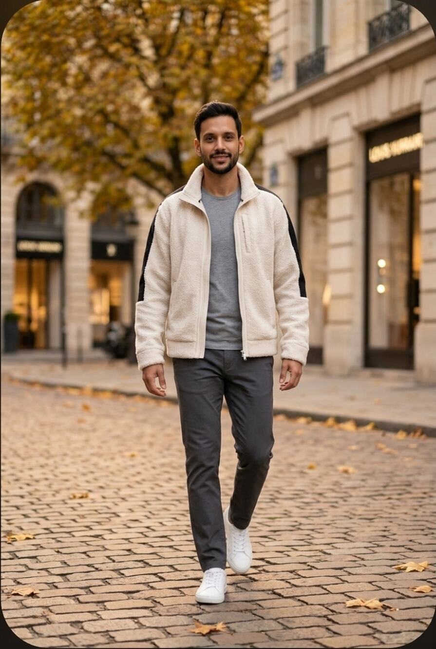 Sz Large VRST Men's Sherpa Jacket